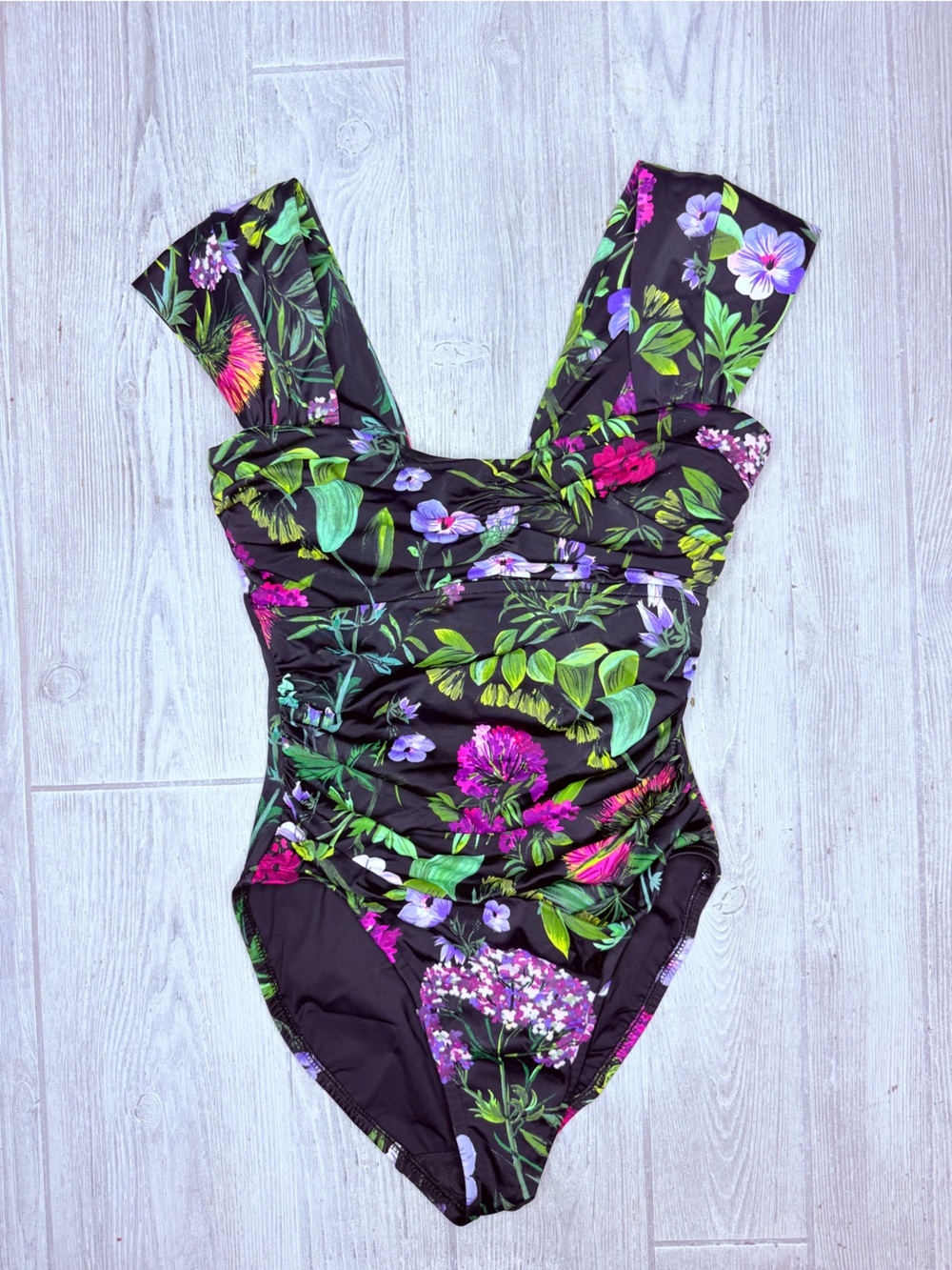 Magic suit swimsuit one piece floral with wide straps swimwear bathing suit 8